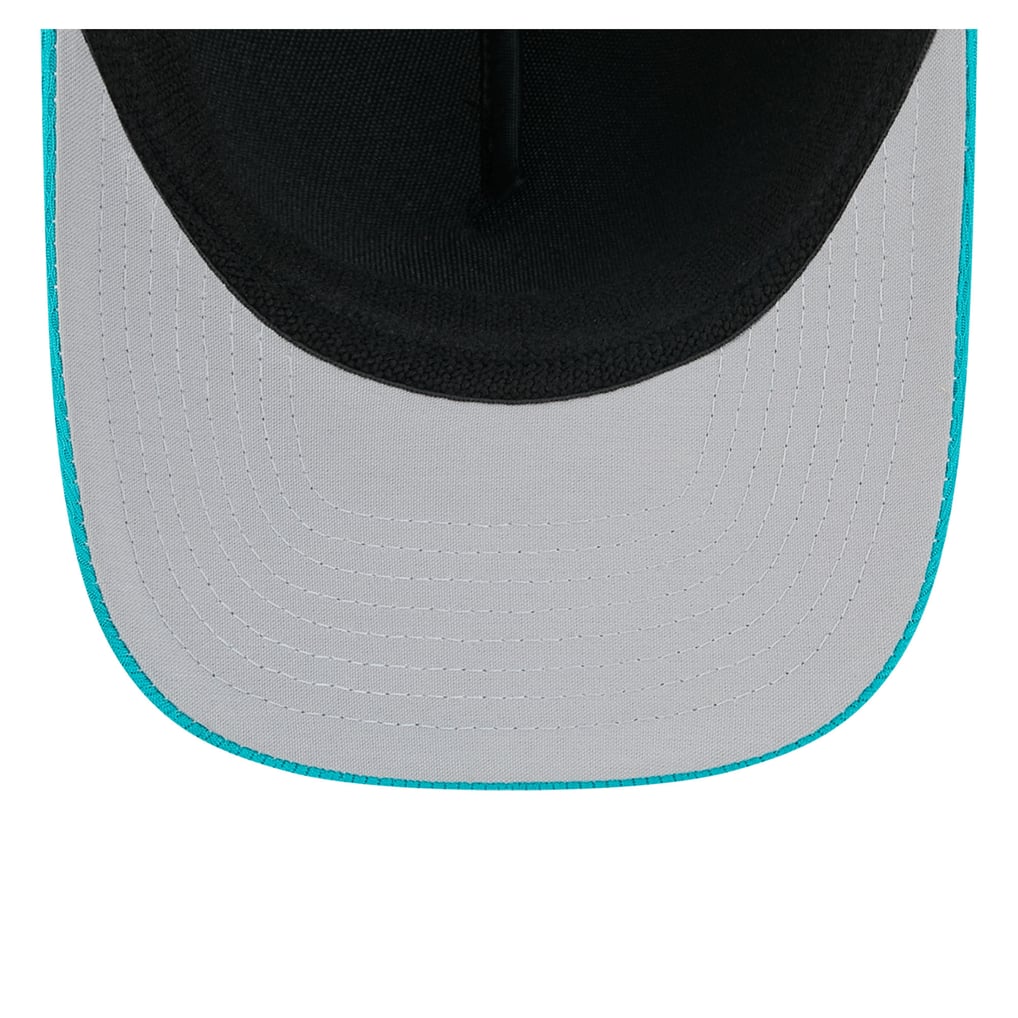 Miami Dolphins New Era  Tech 39THIRTY A-Frame Stretch Hat - Gray
