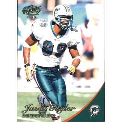 1999 Pacific Gold #213 Jason Taylor