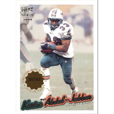 1999 Paramount Premiere Date #122 Karim Abdul-Jabbar