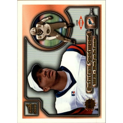 2000 Aurora Premiere Date Pinstripes #77 Quinton Spotwood