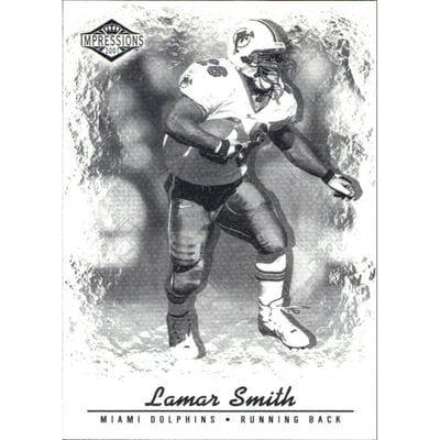 2001 Pacific Impressions Shadow #71 Lamar Smith