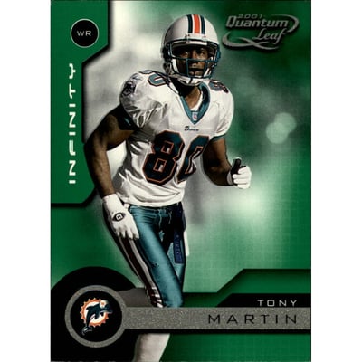 2001 Quantum Leaf Infinity Green #100 Tony Martin