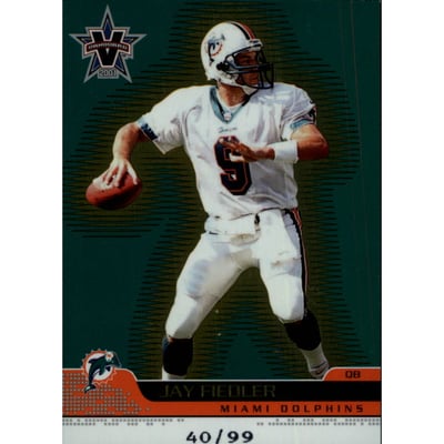 2001 Vanguard Gold #48 Jay Fiedler