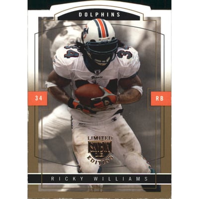 2003 SkyBox LE Gold Proofs #26 Ricky Williams