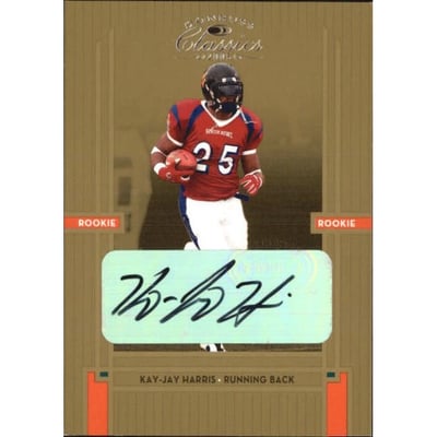 2005 Donruss Classics #245 Kay-Jay Harris AU RC