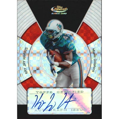 2005 Finest Xfractors #177 Kay-Jay Harris AU