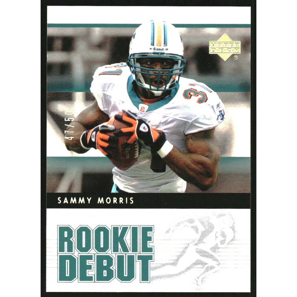 2005 Upper Deck Rookie Debut Gold Spectrum #52 Sammy Morris