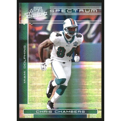 2006 Absolute Memorabilia Spectrum Silver #84 Chris Chambers