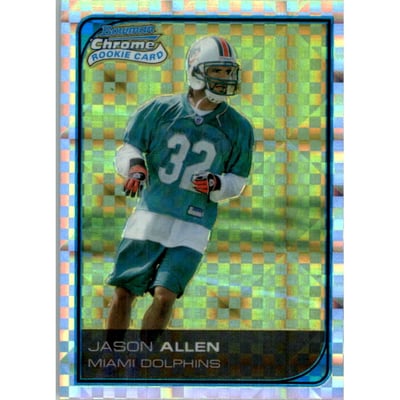 2006 Bowman Chrome Xfractors #58 Jason Allen