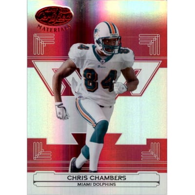 2006 Leaf Certified Materials Mirror Red #75 Chris Chambers