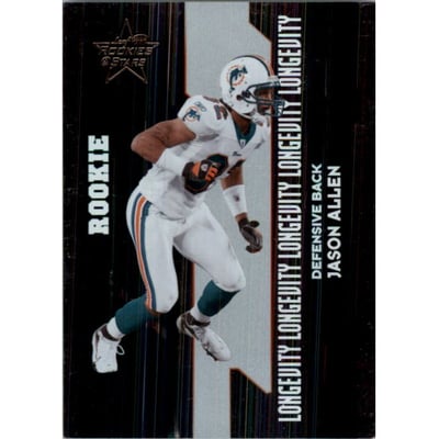 2006 Leaf Rookies and Stars Longevity Silver Parallel #236 Jason Allen