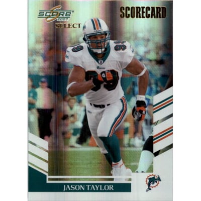 2007 Select Scorecard #150 Jason Taylor