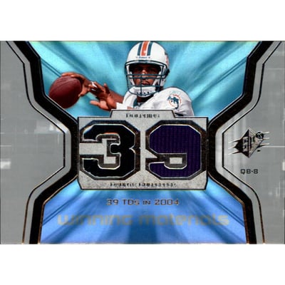 2007 SPx Winning Materials Stat #WMSCU Daunte Culpepper