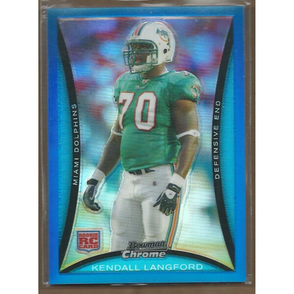 2008 Bowman Chrome Blue Refractors #BC8 Kendall Langford