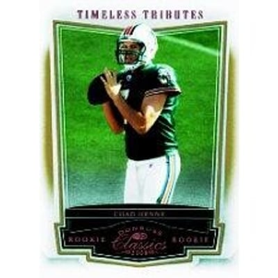 2008 Donruss Classics Timeless Tributes Bronze #168 Chad Henne