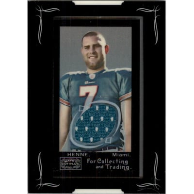 2008 Topps Mayo Relics #RCH Chad Henne B