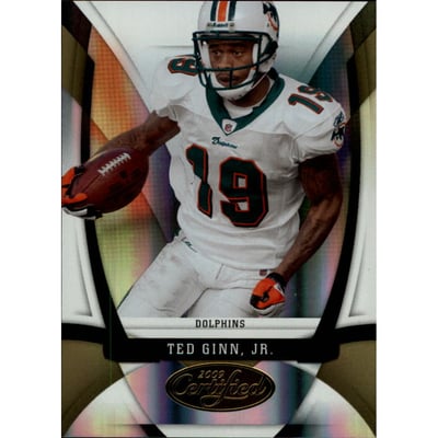 2009 Certified Mirror Gold #68 Ted Ginn