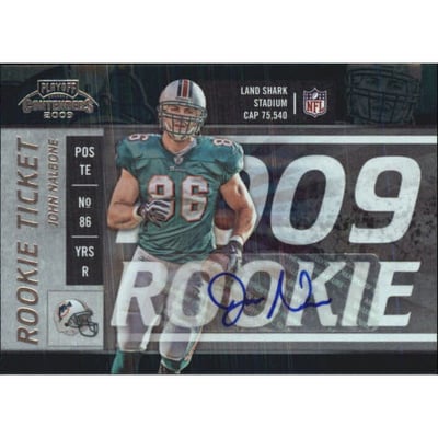 2009 Playoff Contenders #173 John Nalbone AU RC