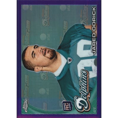 2010 Topps Chrome Purple Refractors #C188 Jared Odrick