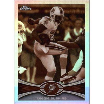 2012 Topps Chrome Sepia Refractors #75 Reggie Bush