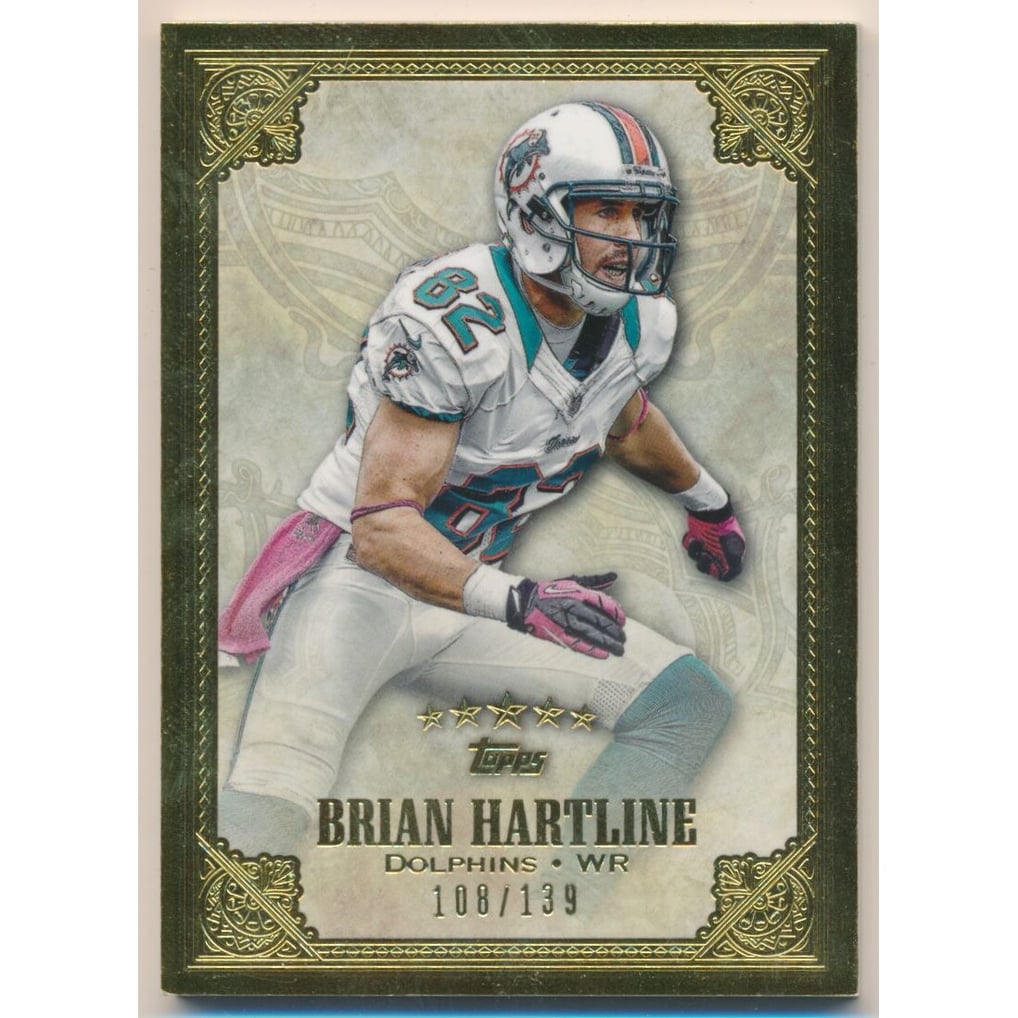 2012 Topps Five Star #67 Brian Hartline