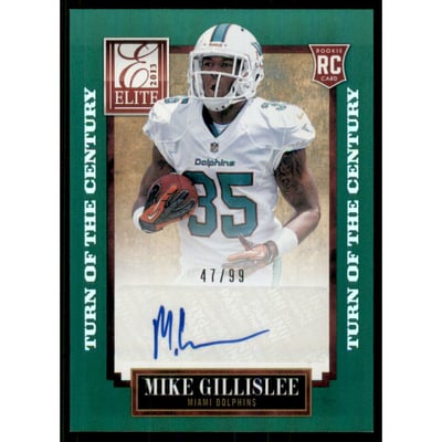 2013 Elite Turn of the Century Autographs #170 Mike Gillislee/99