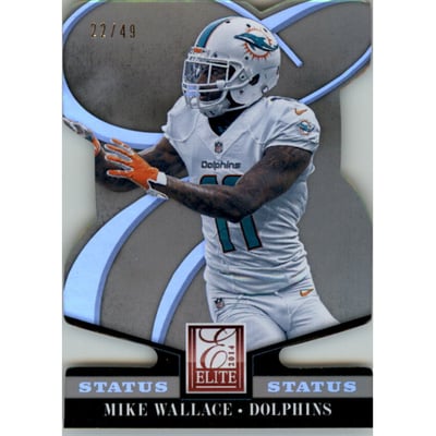 2014 Elite Status Gold #52 Mike Wallace