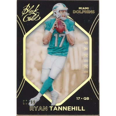 2014 Panini Black Gold Gold #42 Ryan Tannehill