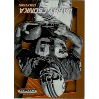 2014 Panini Prizm Prizms Orange #15 Larry Csonka