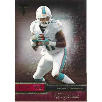 2014 Topps Triple Threads Ruby #91 Mike Wallace