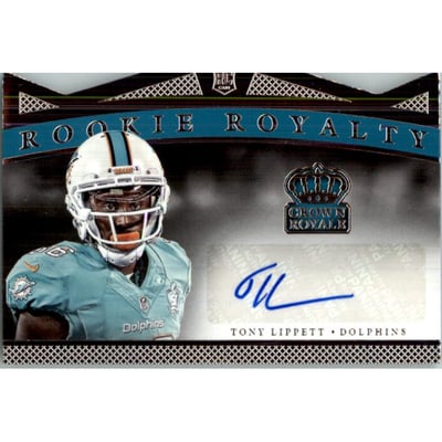 2015 Crown Royale Rookie Royalty Signatures #RRSTO Tony Lippett/199