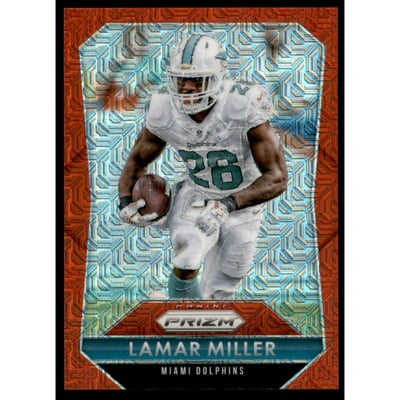 2015 Panini Prizm Prizms Red Power #163 Lamar Miller