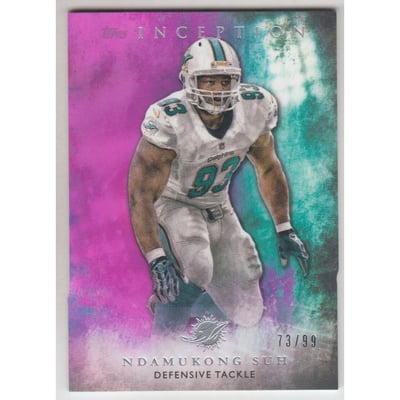 2015 Topps Inception Magenta #52 Ndamukong Suh