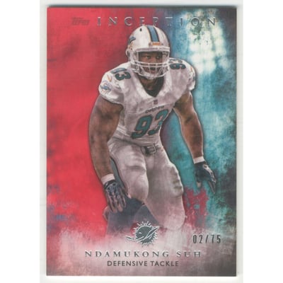2015 Topps Inception Red #52 Ndamukong Suh