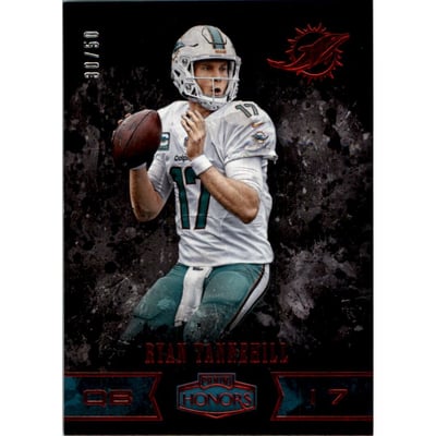 2016 Panini Honors Red #41 Ryan Tannehill