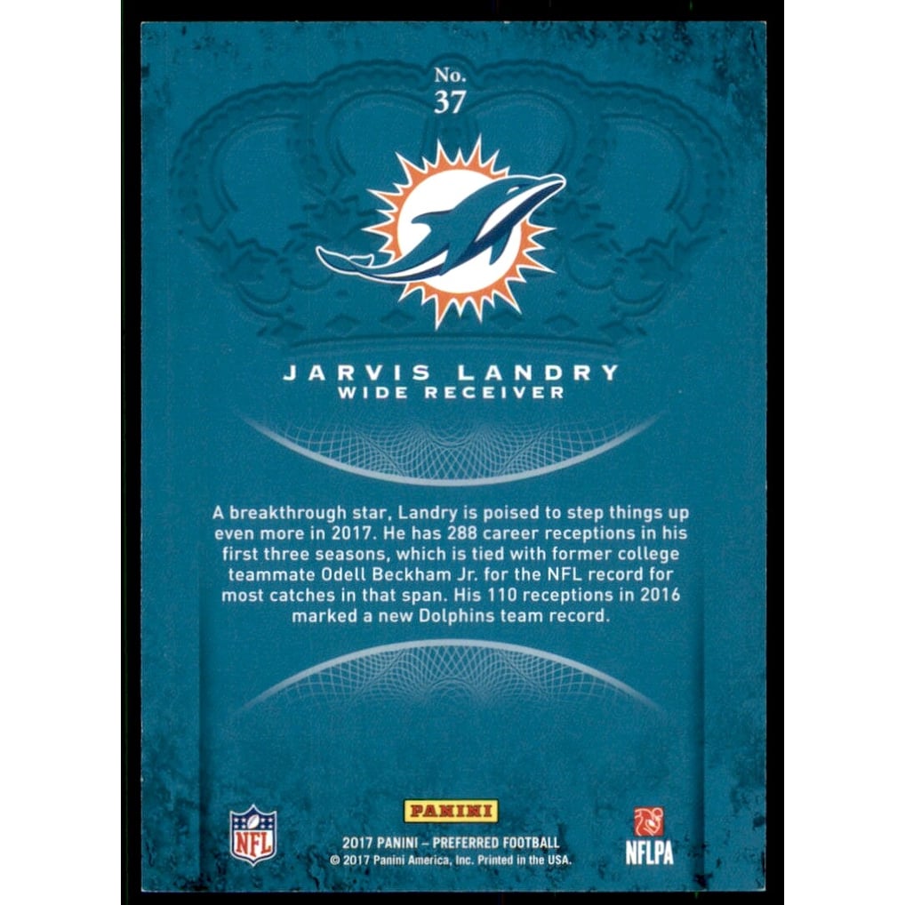 2017 Crown Royale Light Blue #37 Jarvis Landry