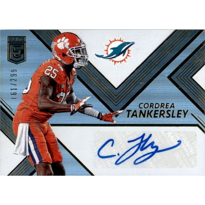 2017 Elite Rookie Autographs #8 Cordrea Tankersley/299