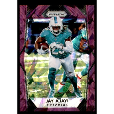2017 Panini Prizm Prizms Purple Crystals #23 Jay Ajayi
