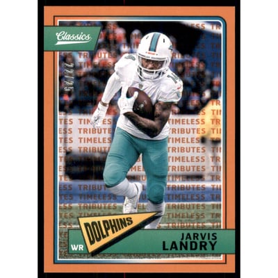 2018 Classics Timeless Tributes Orange #54 Jarvis Landry