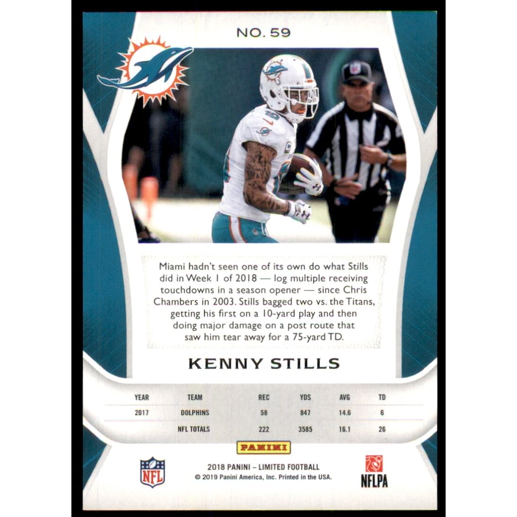 2018 Limited Ruby Spotlight #59 Kenny Stills