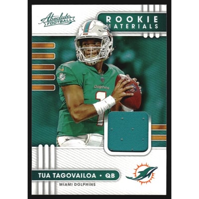 2020 Absolute Absolute Rookie Materials #2 Tua Tagovailoa