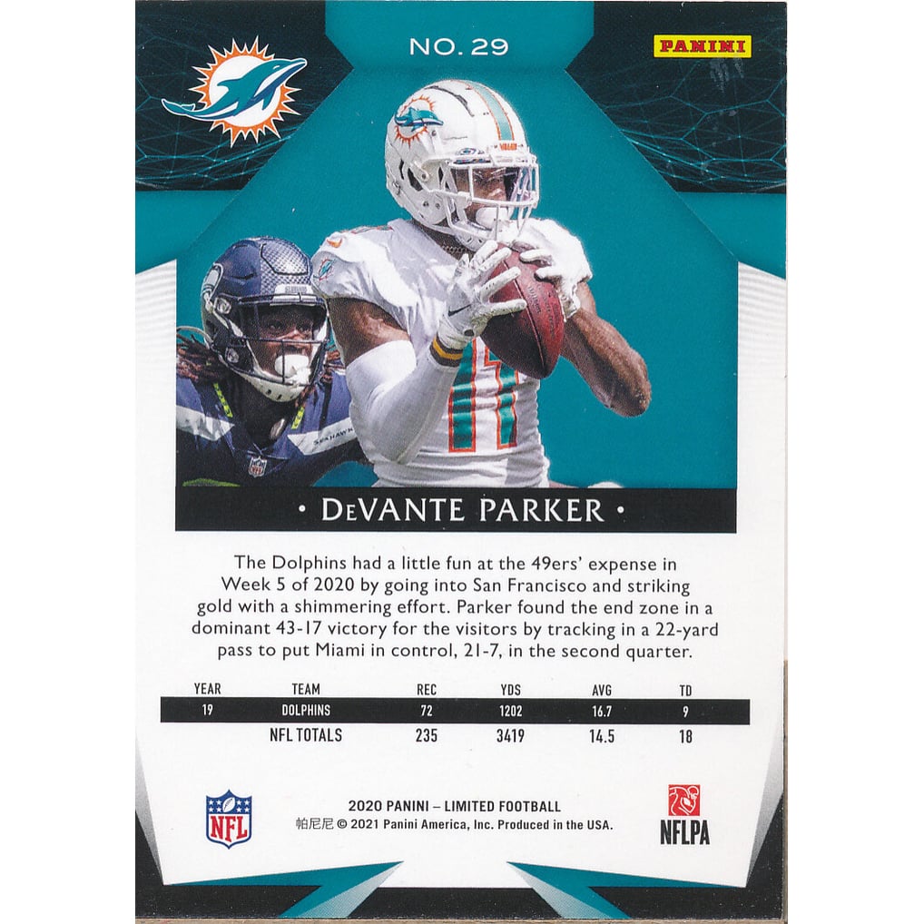 2020 Limited Ruby Spotlight #29 DeVante Parker