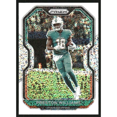 2020 Panini Prizm Prizms White Sparkle #11 Preston Williams