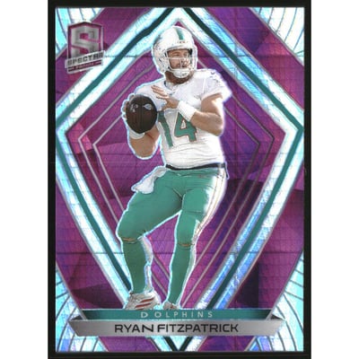 2020 Panini Spectra Neon Pink #69 Ryan Fitzpatrick