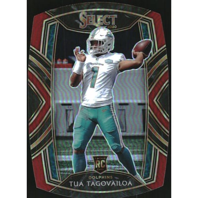 2020 Select Prizm Maroon Die Cut #245 Tua Tagovailoa