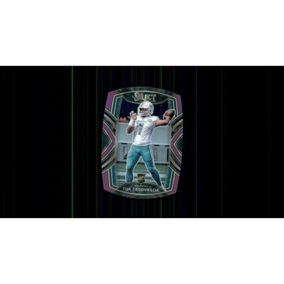 2020 Select Prizm Purple Die Cut #245 Tua Tagovailoa