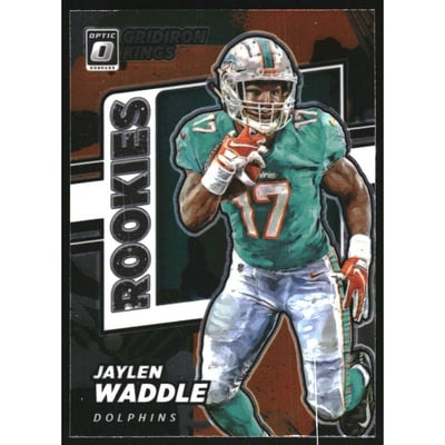 2021 Donruss Optic Rookie Gridiron Kings #8 Jaylen Waddle