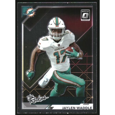 2021 Donruss Optic The Rookies #8 Jaylen Waddle