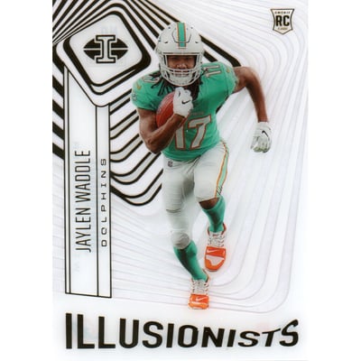 2021 Panini Illusions Illusionists #20 Jaylen Waddle