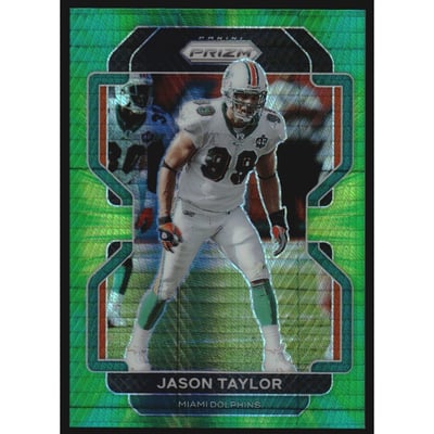 2021 Panini Prizm Prizms Hyper #113 Jason Taylor